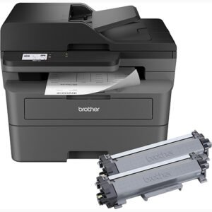 Brother MFC-L2820DW XL Wireless Compact Monochrome All-in-One Laser Printer with Copy, Scan and Fax, Duplex, Black & White | Up to 4,200 Pages of Toner Included(1), Works with Alexa