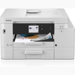 Brother INKvestment 4555 Wireless Color Inkjet All-in-One Printer with 2.7” Color Touchscreen and 2 Paper Trays | Includes Refresh Subscription Trial(1) (MFC-J4555DW)