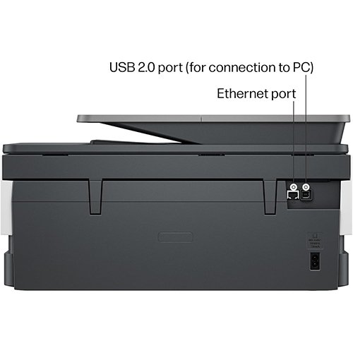 HP OfficeJet Pro 8125e Wireless All-in-One Color Inkjet Printer, Print, scan, Copy, ADF, Duplex Printing Best-for-Home Office, 3 Month Instant Ink Trial Included, AI-Enabled (405T6A) - Image 10
