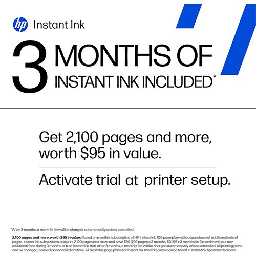 HP OfficeJet Pro 8125e Wireless All-in-One Color Inkjet Printer, Print, scan, Copy, ADF, Duplex Printing Best-for-Home Office, 3 Month Instant Ink Trial Included, AI-Enabled (405T6A) - Image 5