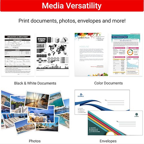 Canon PIXMA TS6520 Wireless Color Inkjet Printer Duplex Printing, White – Home Printer with Copier/Scanner, 1.42” OLED Display, Intuitive Control Panel, Compact Design - Image 8